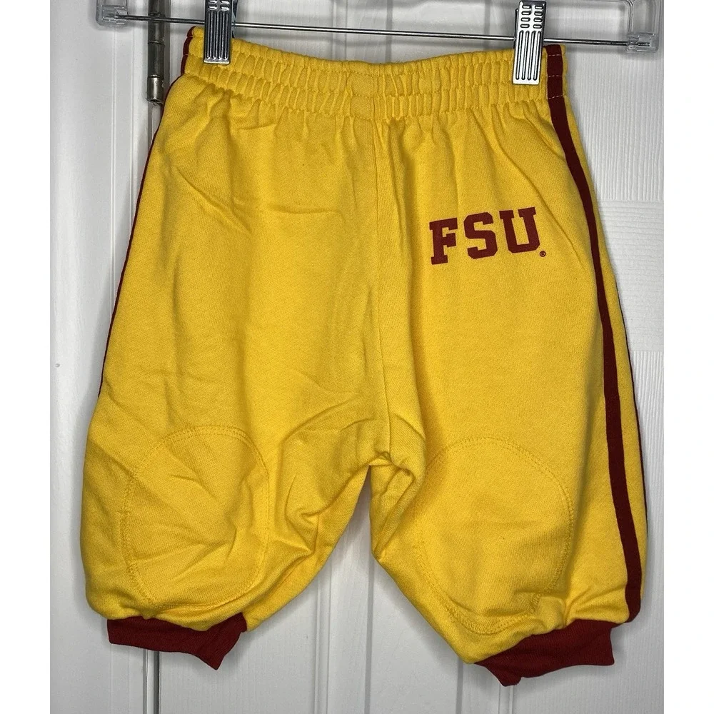 NCAA Toddler Florida State University Football Pants Yellow‎ Size 4T New